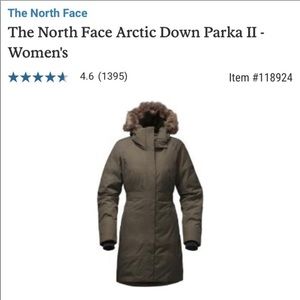 NWOT The North Face Parka II